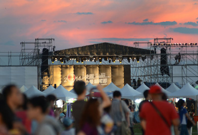 月圓微風 桃園地景入夜最美麗