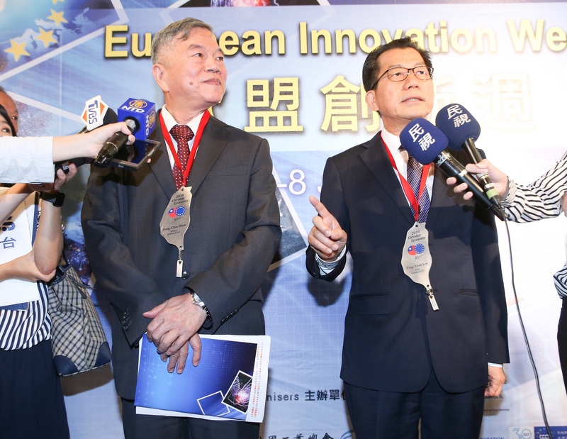 沈榮津李應元出席歐盟創新週開幕典禮