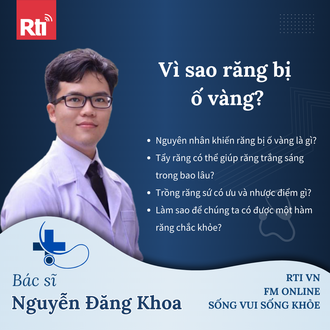 [Sống vui sống khỏe -  Tập 122] Vì sao răng lại bị ố vàng? episode artwork